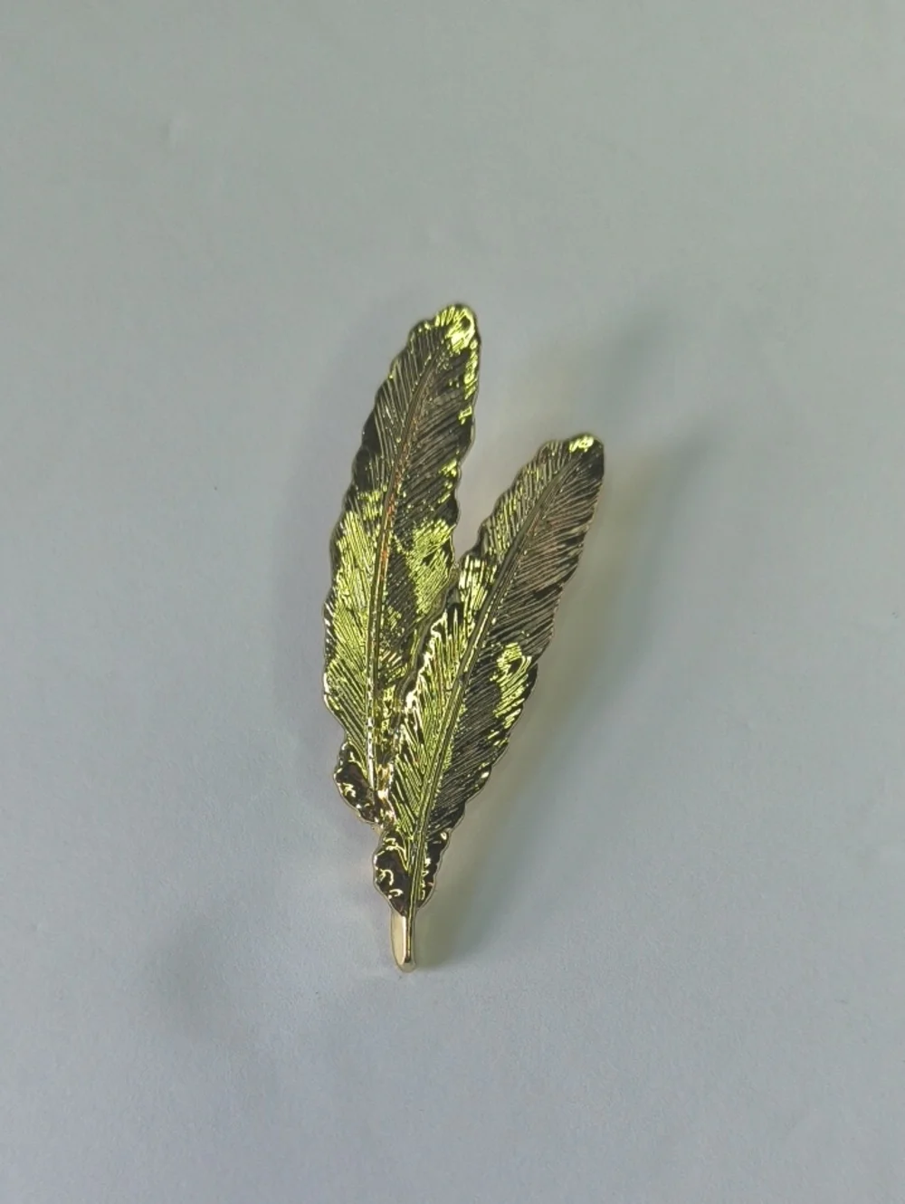 Gerrys Gold Tone Feather Pin Brooch